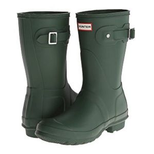 Short Green Hunter Boots